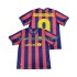 Camisola FC Barcelona Ibrahimović 9 2009 Retro Homem Equipamento Primeiro 2010 Manga Curta